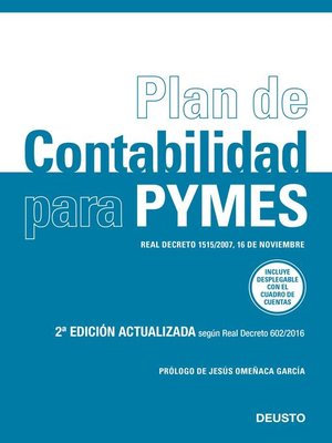 cover image of Plan de contabilidad para PYMES